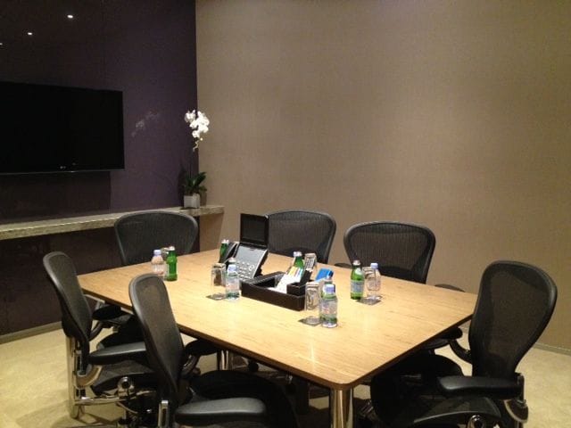Meeting room 40C, Ocean Financial Centre: functional workspace for planning sessions and events.