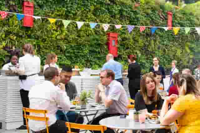 Summer Party in the Courtyard