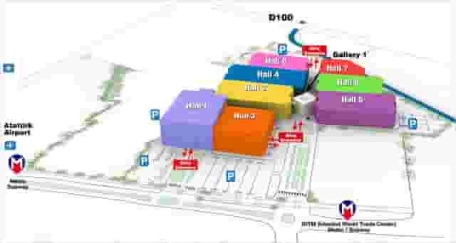 Istanbul Expo Centre Halls
