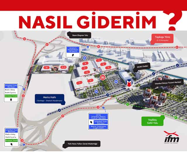 Istanbul Expo Centre Halls