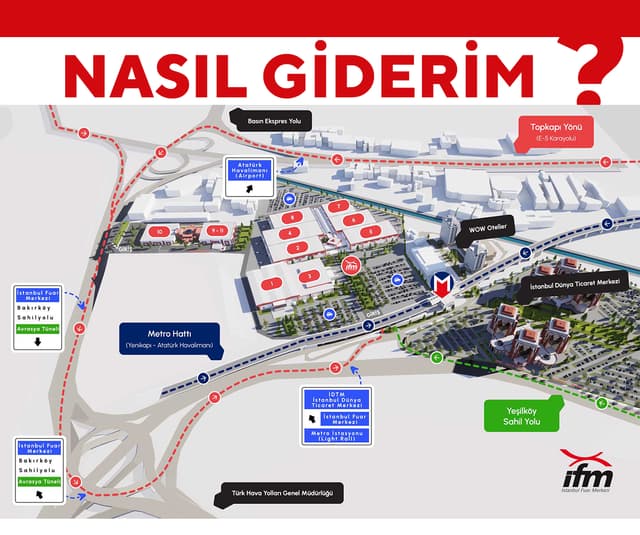 Istanbul Expo Centre Halls