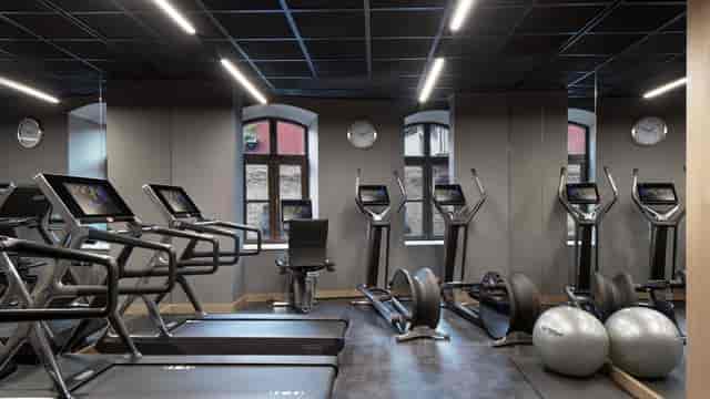 Fitness center at JW Marriott Istanbul Bosphorus for corporate event wellness and conference travel.