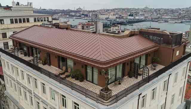 Abdibey Karaköy rooftop venue: luxury panoramic event space for VIP receptions and brand activations.
