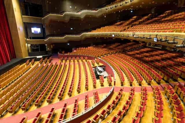 Zorlu PSM multi-tier auditorium for corporate keynotes and award galas.