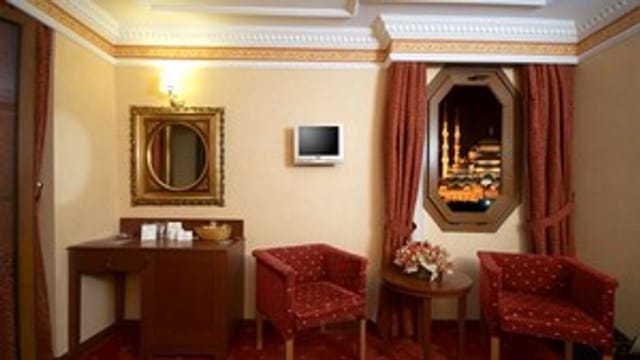 Golden Horn Meeting Room at Eresin Hotels with iconic landmark view for corporate events.