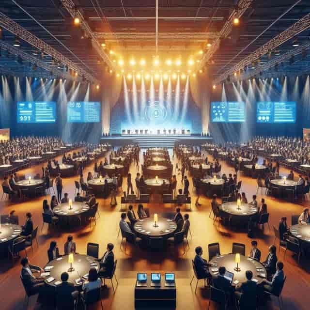 Conference room at Istanbul Expo Center for professional business meetings and corporate events.