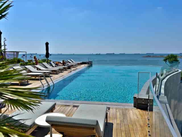 Grand Ballroom Terrace at JW Marriott Istanbul, luxury waterfront corporate event venue.