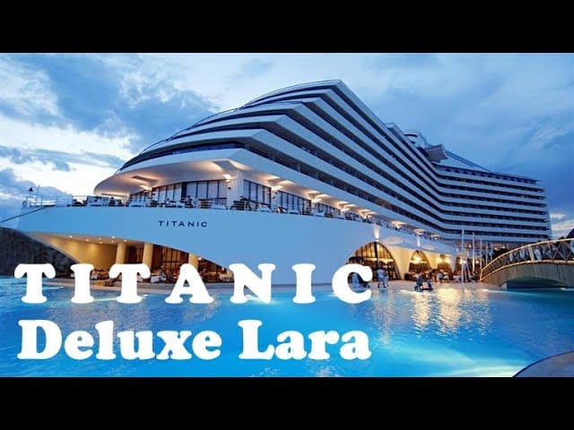 Titanic Deluxe Lara resort featuring Karina 1+2 event halls for corporate conferences and events.