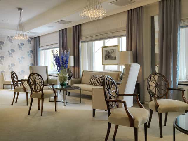 Continental Event lounge: elegant pre-function networking space