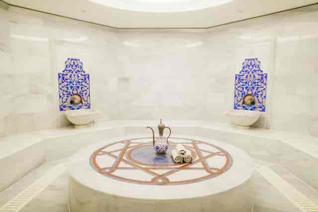 Topaz spa amenity at Istanbul Marriott Hotel Asia for luxury incentive programs and retreats.