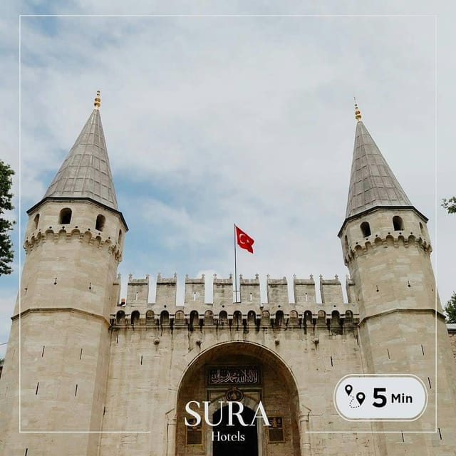 Sura Hagia Sophia Hotel entrance: iconic gala venue and incentive group arrival backdrop.