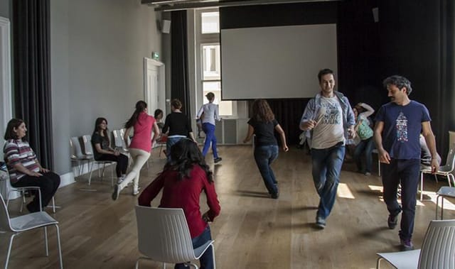 ATÖLYE Salt Beyoğlu team-building space, flexible layout for corporate workshops and events.
