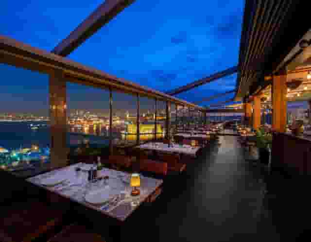 rooftop restaurant