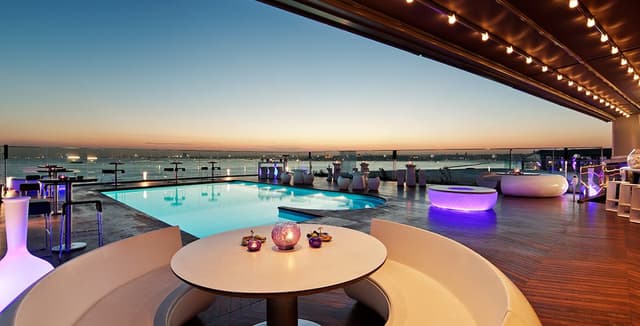 rooftop restaurant