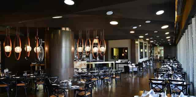Upscale Hilton Istanbul Kozyatagi restaurant for corporate dinners and networking events.
