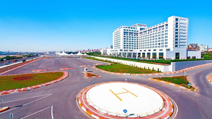 Green Park Pendik Convention Center with expansive outdoor event space for large-scale conferences.