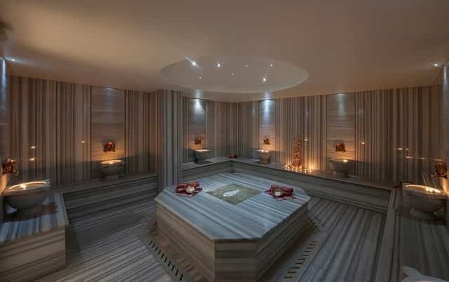Luxury hammam at DoubleTree Istanbul Gayrettepe for executive wellness and corporate incentive events.