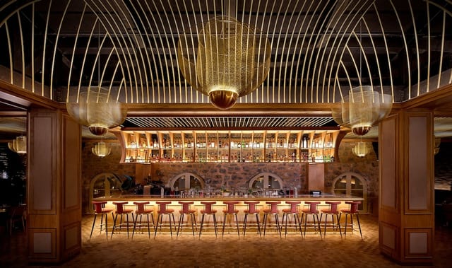 Ballroom at Six Senses Kocatas Mansions, high-end venue for brand launches and cocktail events.