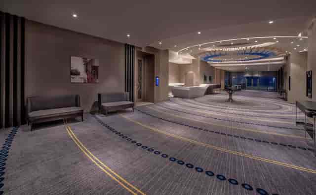 Hilton Istanbul Bakirkoy ballroom: elegant event pre-function space for networking and meetings.