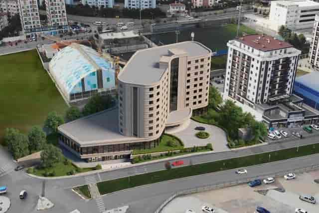 Four Points Sheraton Istanbul hotel exterior, perfect for corporate retreats and team building.