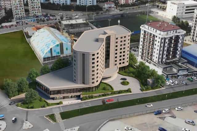Four Points Sheraton Istanbul hotel exterior, perfect for corporate retreats and team building.