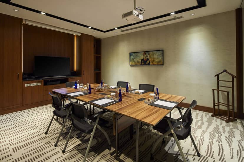 Pierre Loti Boardroom with ergonomic seating for executive strategy sessions and client meetings.