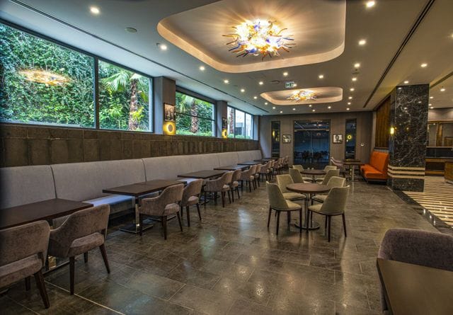 Mon Cher Restaurant upscale event space for collaborative workshops and networking luncheons.
