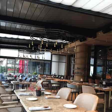 The Oven Brasserie industrial-chic venue for corporate luncheons and networking receptions.