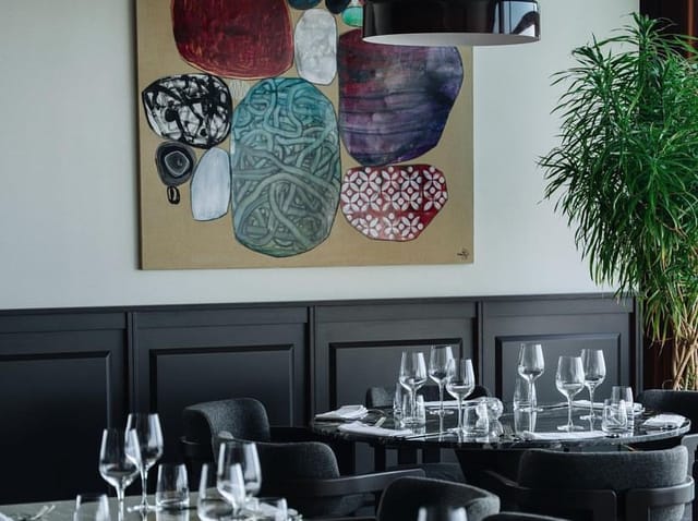Elegant Mediterranean restaurant in Istanbul, perfect for VIP dinners and executive luncheons.