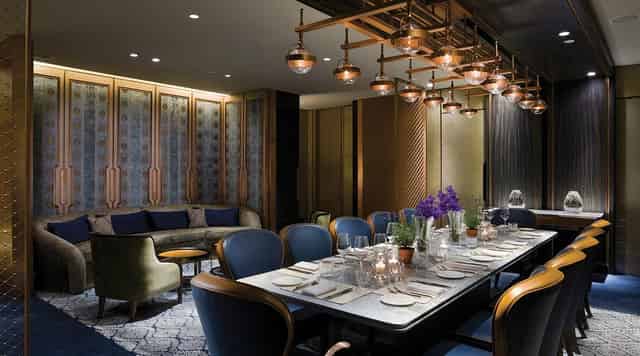 Private dining room