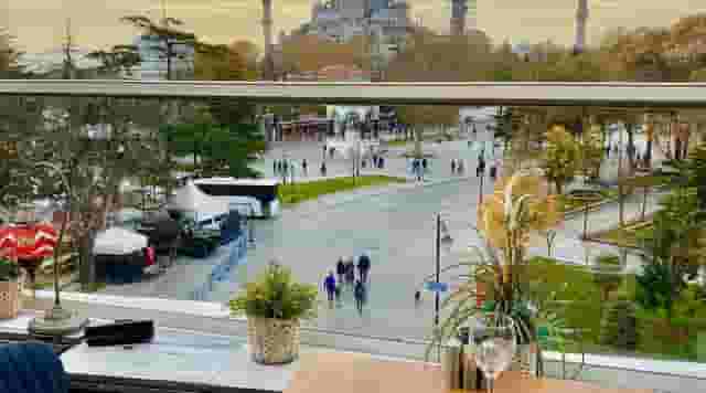 Open-air terrace