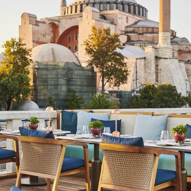 Open-air terrace