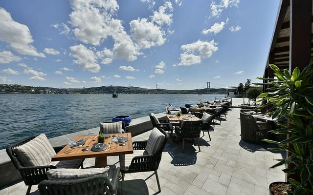 Novikov Istanbul waterfront venue for corporate dinners and networking events.
