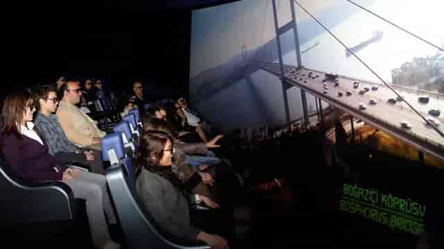 Skyride at Sapphire Skydeck: Immersive experiential event space for destination marketing.