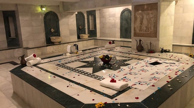 Luxury Turkish hammam at Legacy Ottoman Hotel for corporate wellness and incentive travel.