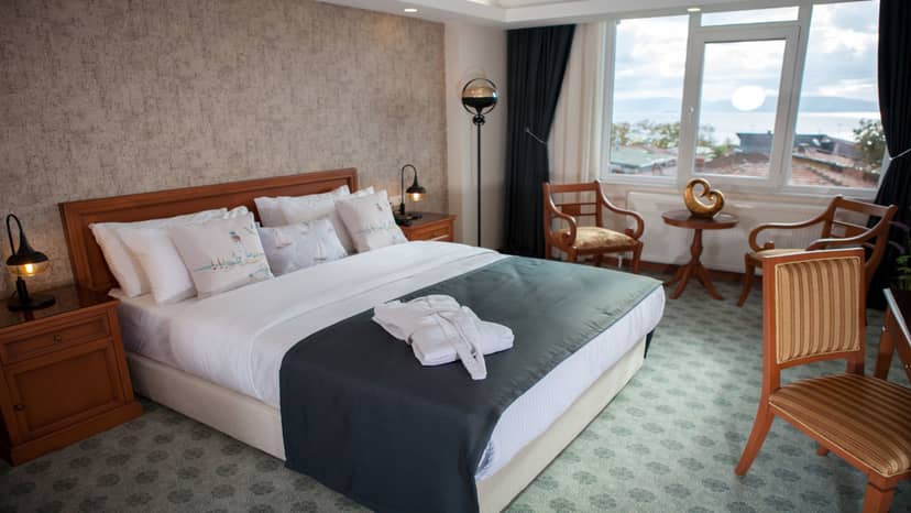 VIP king suite at Tuzla Garden Hotel & Spa for executive retreats and incentive travel.