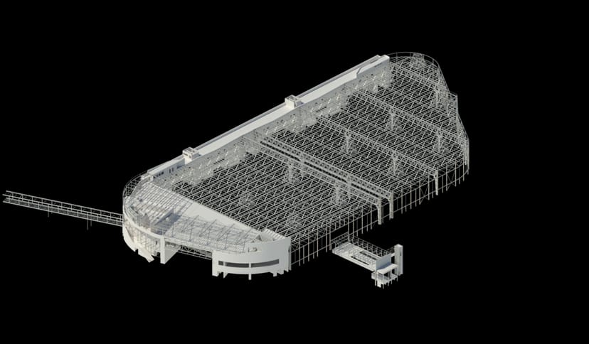 Pavilion 6 Paris Expo rigging map: event planning and venue floor plan for production layouts.