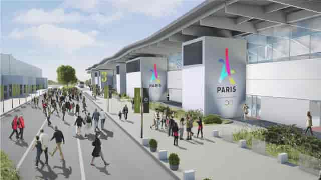 Hall 3 Le Bourget: modern convention facility for trade shows and corporate events.