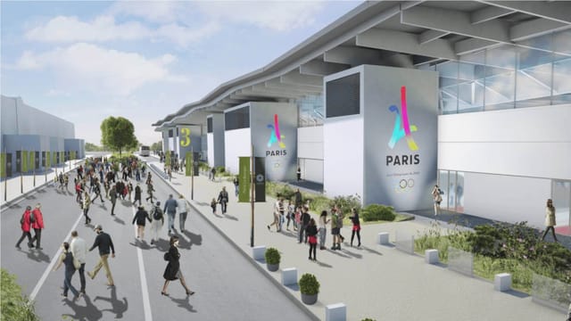Hall 3 Le Bourget: modern convention facility for trade shows and corporate events.