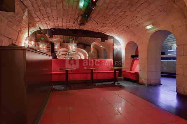 Vaulted Main Room at Le Privé, ideal for exclusive evening receptions and networking events.
