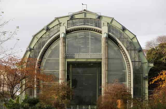 Glass pavilion at Muséum national d'Histoire naturelle for social events and brand activations.