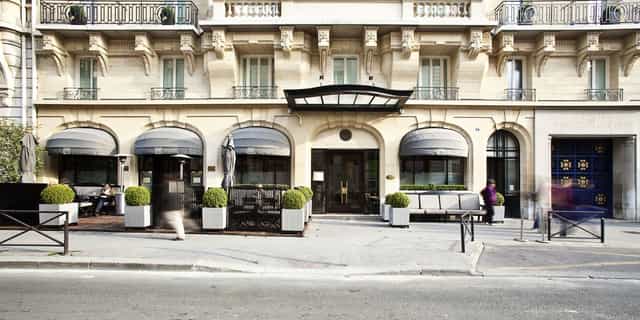 Hôtel Montalembert terrace: Sophisticated Parisian venue for VIP dinners and exclusive receptions.