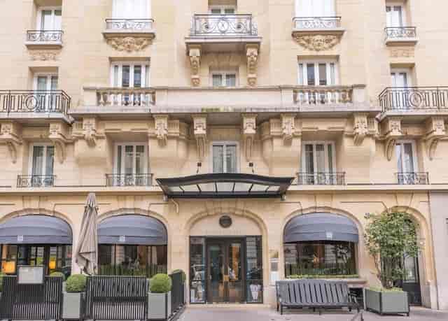 Hôtel Montalembert Paris boutique hotel facade for intimate board meetings and incentive travel.