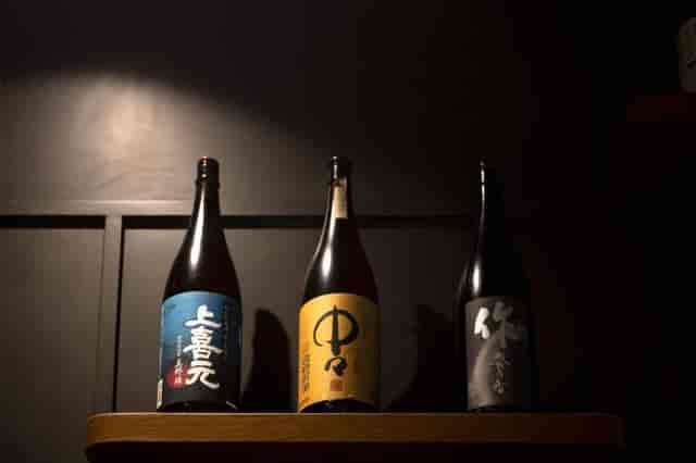 High-end beverage display at SPHERE lounge for VIP tasting and bar activation events.