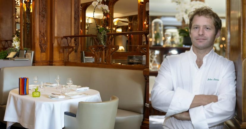 La Table at Lucas Carton: Sophisticated private dining venue for upscale corporate events.