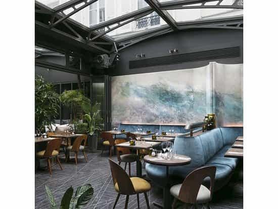 Hôtel National des Arts & Métiers conservatory, ideal for VIP dinners and networking events.