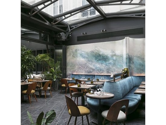 Hôtel National des Arts & Métiers conservatory, ideal for VIP dinners and networking events.