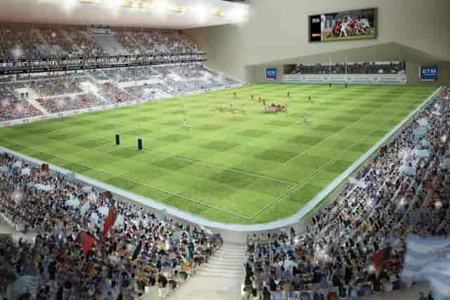Paris La Défense Arena indoor stadium for corporate events and large-scale sporting activations.