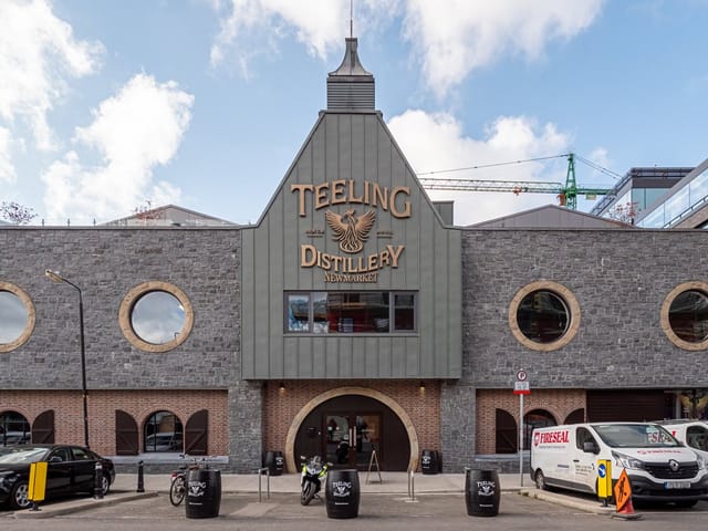 Teeling Whiskey Distillery's Alchemy Room, a stunning venue for events and tastings.