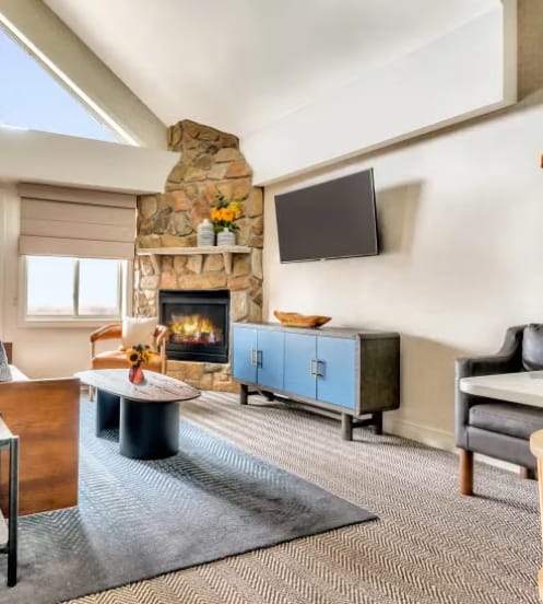 Crystal Springs Resort hospitality suite for intimate VIP gatherings and workshops.